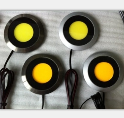 3W COB LED Recessed Puck Light The Perfect Closet Lighting Solution with Chrome Finish