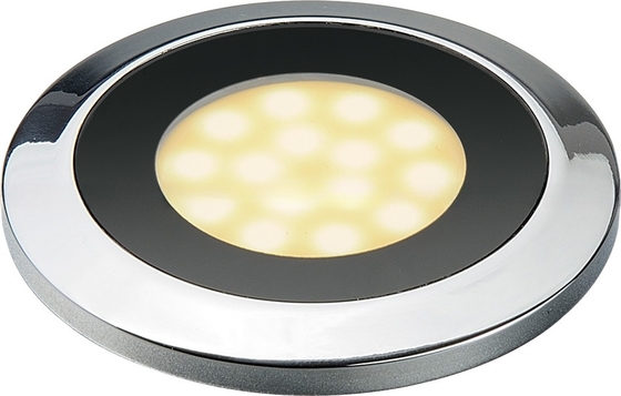 3W COB LED Recessed Puck Light The Perfect Closet Lighting Solution with Chrome Finish